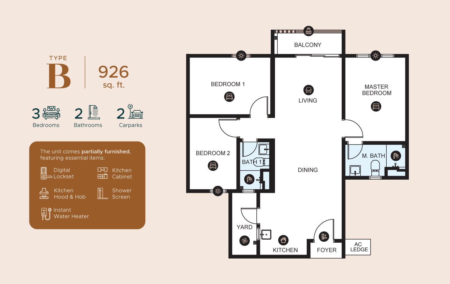 Type B Floor Plan