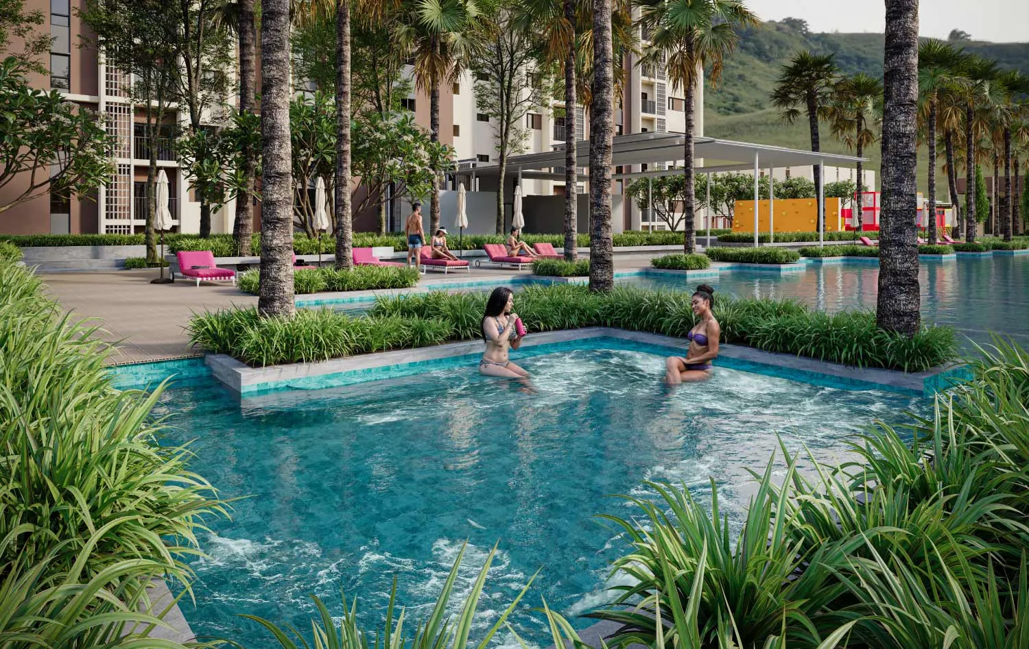 Jacuzzi facility